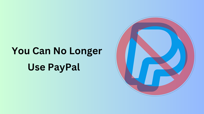 PayPal Ban
